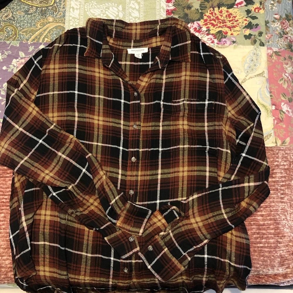 Oversized flannel